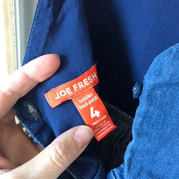 Toddler Denim Skater Dress - Picture 8 of 8